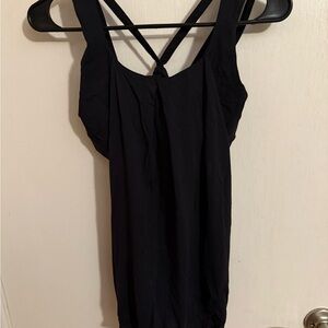 lululemon athletica Black Tank Top